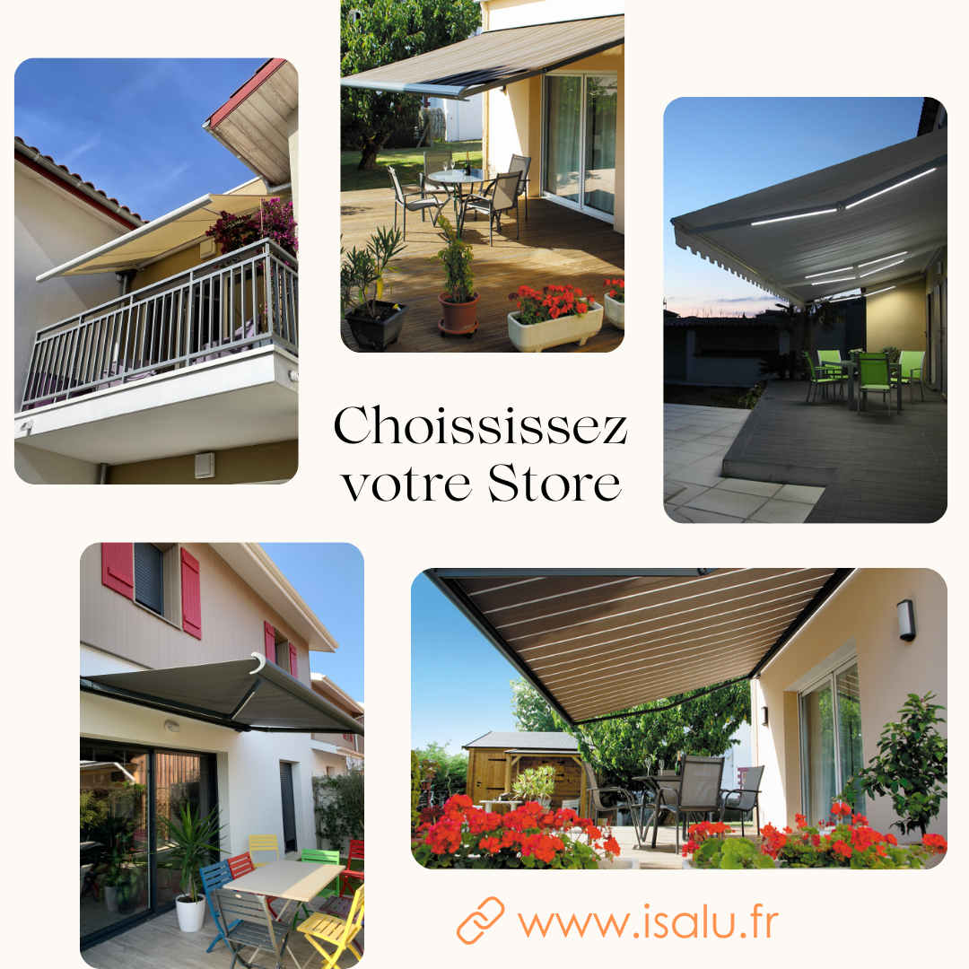 Quel store banne extérieur sur mesure avec ou sans coffre, motorisé ou manuel choisir pour sa terrasse ?