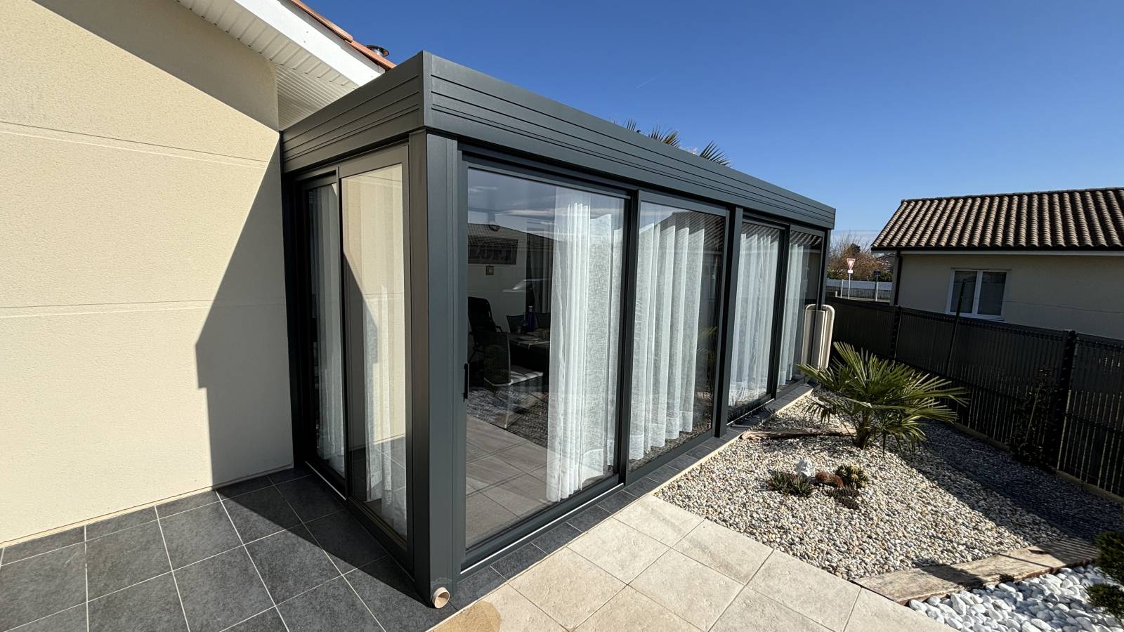 Agrandir sa maison avec une véranda en aluminium sur La Teste de Buch