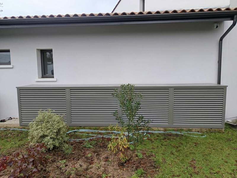 Décoration pour climatisation extérieure